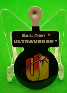 1,75" Malibu Ultraverse Comic Buch Werbung Reiter Button Abzeichen - Bild 1 von 2