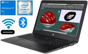 HP ZBook 15u G3 15.6" i7-6600u 8GB 16GB 32GB RAM 500GB 1TB SSHD Win 10 Win 11Pro - Picture 1 of 1