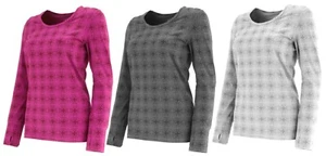 CAMISA TÉRMICA DE MUJER TERRAMAR HOTTOTTIES GEO ESTAMPADO CUELLO ESCOTILLA TOP BASE M - Imagen 1 de 10