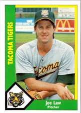 1990 CMC Tacoma Tigers Joe Law #10 Tacoma Tigers