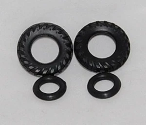 Matchbox K-4 & K-11 Tractor Tires - Set of 4 - Picture 1 of 1