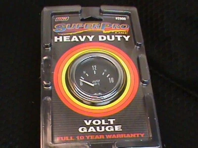 VOLT VOLTAGE GAUGE Meter 2-1/16" Make Waves Super Pro 2900 NEW NEW NEW - Image 1 of 4