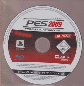 PRO EVOLUTION SOCCER 2009 PES PS3 Sony PlayStation 3 Konami SOLO DISCO Ottimo - Foto 1 di 1
