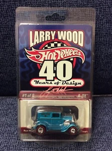 HOT WHEELS LARRY WOOD 40 YEARS OF DESIGN- A-OK #6544/7500 - Picture 1 of 2