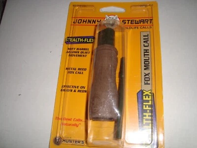 NEW JOHNNY STEWART FOX MOUTH CALL STEALTH FLEX PREDATOR CALL - Image 1 of 2