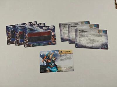 RuneWars tabletop brettspiel ffg promo karten lord hawthorn - Bild 1 von 4