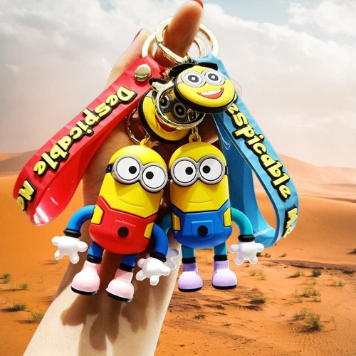 Universal Studios Loungefly Despicable Me Minion Stuart Figura Dura Llavero Nuevo en Paquete Foto 1 de 1