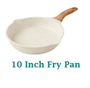 Pioneer Frau ~ LEINEN GESPRENKELT ~ 10" Bratpfanne ~ Antihaft ~ Aluminiumguss Pfanne - Bild 1 von 8