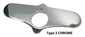 Chrome RETAINER LOCK PLATE Harley OFFSET Springer 1946 - 1948 Knuckle UL Pan - Picture 1 of 2