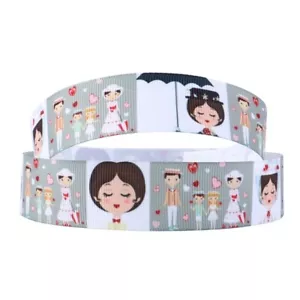 Disney's Mary Poppins Print | 1" Grosgrain Ribbon | 5 Yard Cut - Picture 1 of 1