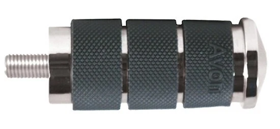 Clavija de cambio de pie con cojín de aire cromado Avon para Harley Foto 1 de 1