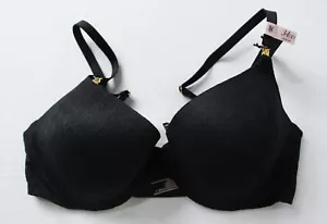 Victoria's Secret Women's Icon Push-Up Demi Bra AC2 Black Lace Size 34DD NWT - Picture 1 of 3