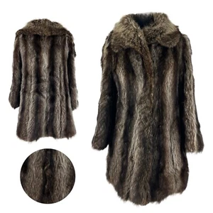 Women Luxurious Real Mink Fur Genuine Jacket, Real Fur Coat -Excellent Condition - Picture 1 of 8
