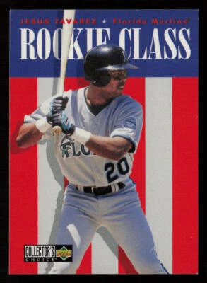 Jesus Tavarez 1996 Collector's Choice #26 Florida Marlins Baseball Card - Image 1 of 2
