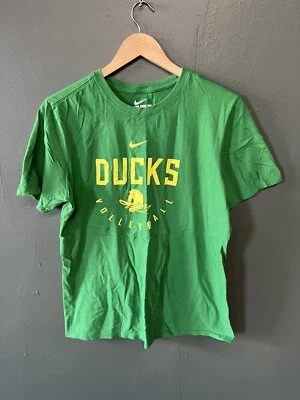 Oregon Ducks Womens Green Short Sleeve Volleyball Shirt Size Medium - Image 1 of 3
