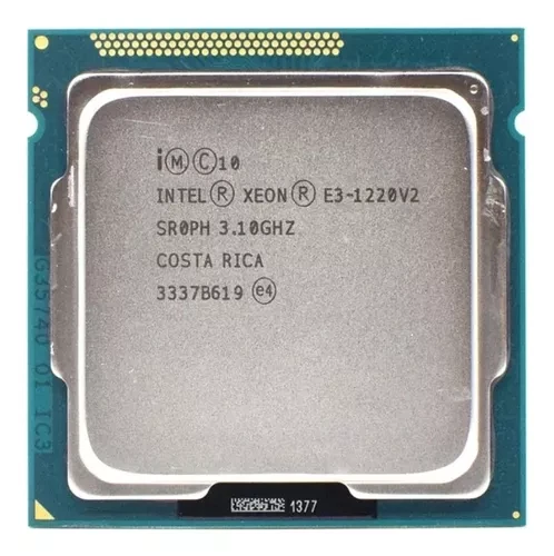 Procesador CPU Intel Xeon E3-1270 E3-1270 V2 E3-1220 v2 E3-1225 v2 LGA1155 Foto 1 de 1