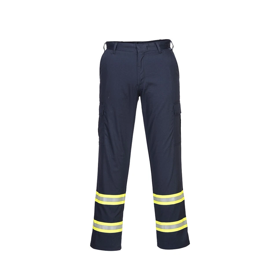 Portwest F127 Iona Xtra Work Pants Reflective Tape Enhanced Vizibility - Image 1 of 1