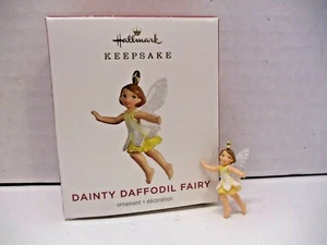 Hallmark 2021 DAINTY DAFFODIL FAIRY - MINIATURE - Ornament  - Picture 1 of 6
