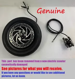 Hover-1 Alpha Scooter rear wheel brake disc & power wire 🔴GENUINE - Picture 1 of 8