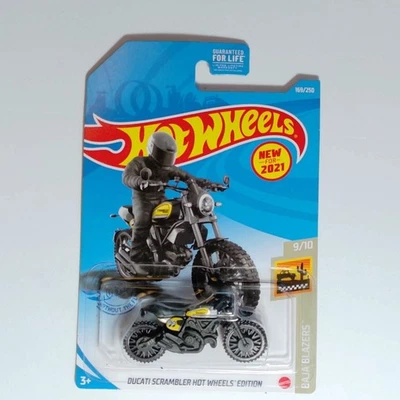 Hot Wheels DUCATI SCRAMBLER HOT WHEELS EDITION Yellow BAJA BLAZERS G1 9/10 (#... - Image 1 of 2