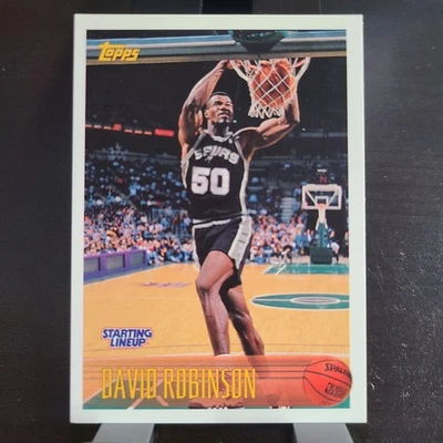 DAVID ROBINSON 1997 TOPPS (KENNER) STARTING LINEUP CARD - SAN ANTONIO SPURS - Image 1 of 2