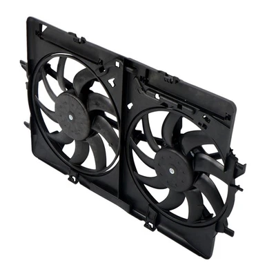 For Audi S4/S5 2013-2015 Dual Radiator Condenser Cooling Fan Assembly AU3115113 - Изображение 1 из 4