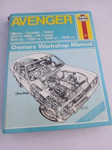 Haynes Workshop Manual for Hillman Avenger No 037 - Picture 1 of 6