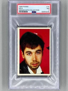 1988 Panini #14 MCA (Beastie Boys) Smash Hits Collection PSA 7 Pop 1 (Music) - Picture 1 of 2