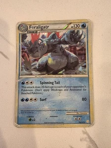 Feraligatr - 20/123 (Cracked Ice Holo) 020/123 Deck Exclusives - MP Pokemon Card - Picture 1 of 2