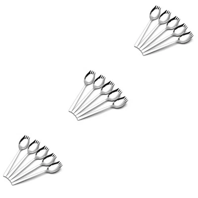  3 Pieces Küchenutensilien Edelstahl Küchenutensilien Salatlöffel - Bild 1 von 4