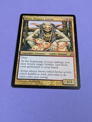 MTG Magic: Lorwyn: Wort, Boggart Auntie #252/301 Rare - NM - Image 1 of 2