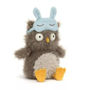 Juguete de peluche Audrey Hootsoftly Owl nuevo con etiquetas lindo relleno suave regalo coleccionable - Imagen 1 de 3