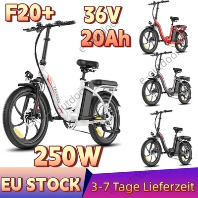 HOT 20"FAFREES F20+ Elektrofahrrad 36V 20Ah Klapprad Pedelec E-Citybike 25KM/H
