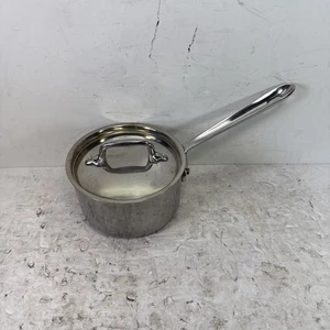 All-Clad Stainless Steel Saucepan Pot + Lid 6"x3.5" - Bild 1 von 11