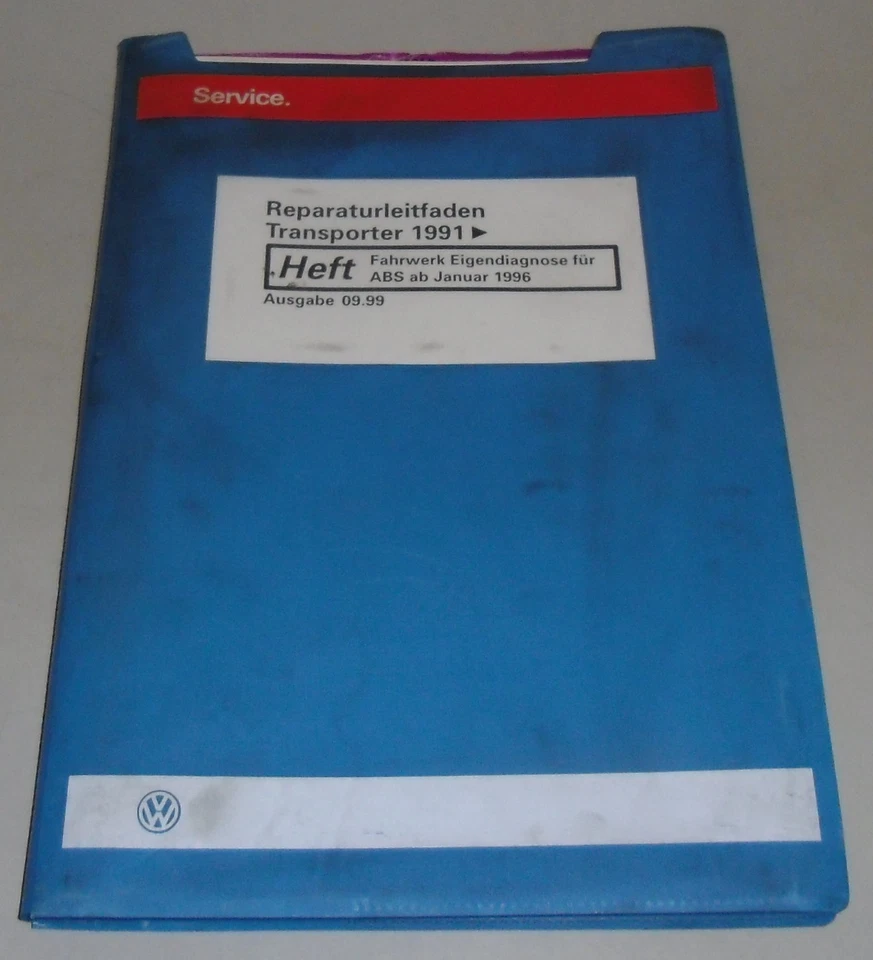 Manual de Instrucciones VW Bus , Transportador T4 Chasis Eigendiagnose Para ABS - Imagen 1 de 1