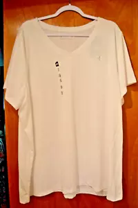 Under Armour Damen T-Shirt 3X weiß V-Ausschnitt weiß - Bild 1 von 5