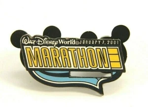 Walt Disney World 7. Januar 2001 Marathon Vintage Anstecknadel - Bild 1 von 3