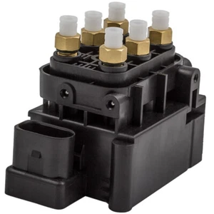 Valve Block Air Suspension Air Supply For Volkswagen Touareg 7L 04-10 7P0698014 - Picture 1 of 10