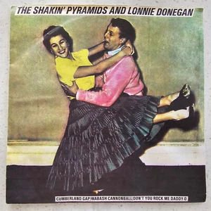 The Shakin' Pyramids & Lonnie Donegan - Cmberland Gap + 4 Tracks - Ex Con 7" P/S - Picture 1 of 6