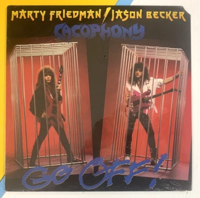 CACOPHONY Go Off! (1988) LP BRAND NEW *old stock, STILL SEALED* ML 374 Foto 1 de 4