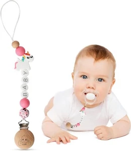 Catenella Portaciuccio per Bambini, Adatto per Ciuccio E Massaggiagengive - Imagen 1 de 7