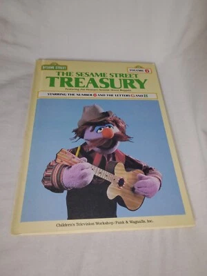 Sesame Street Muppets Treasury Book Volume 6 Number 6 Letters G H 1983 - Image 1 of 4