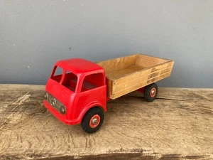 CAMION GIOCATTOLO TEDESCO MERCEDES vintage legno e plastica - Foto 1 di 16