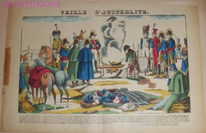 VEILLE D'AUSTERLITZ - IMAGE D'EPINAL PELLERIN - NAPOLEON - Picture 1 of 4