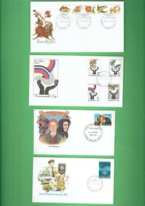 #D440. #4. TEN(10) AUSTRALIAN FIRST DAY COVERS - Picture 1 of 3