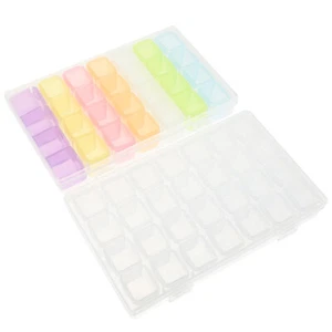 2 Sets Accessory Storage Organizer Multi-grid Accessories Holder - Picture 1 of 12