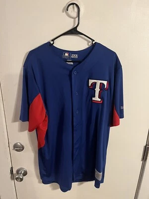 Jersey Adrian Beltre Cosido Texas Rangers Adulto Hombre XL Jersey TX3 Genuino Foto 1 de 4