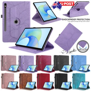 For Samsung Galaxy Tab S10 FE Plus Tablet Rotating Stand Case Flip Leather Cover - Picture 1 of 90