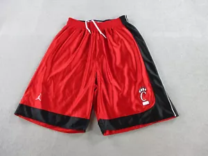 VINTAGE Cincinnati Bearcats Shorts Mens Large Red Black Jordan Reversible Air - Picture 1 of 12