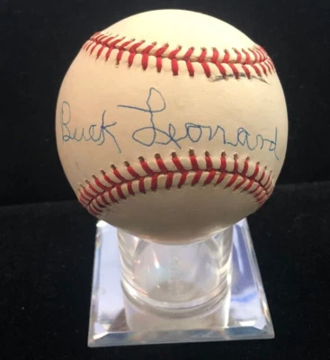 Buck Leonard Signed Autographed NLB Homestead Grays Negro League JSA #LL47280 - Image 1 of 2
